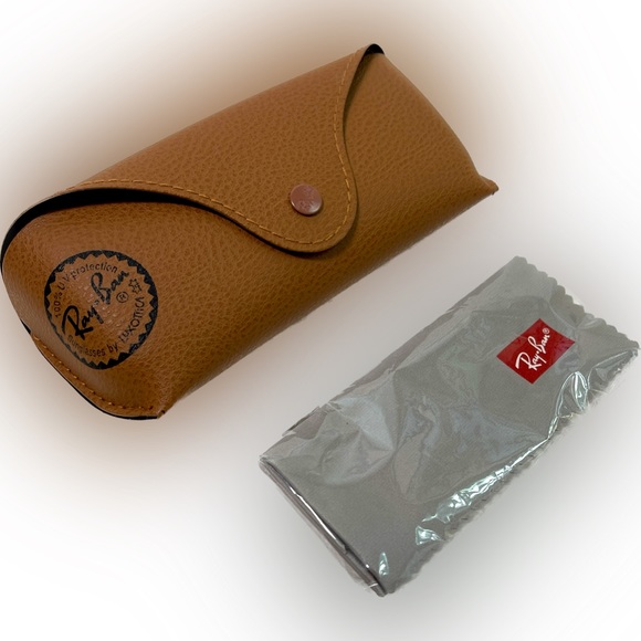NWT Ray -Ban glasses case w cloth - Picture 1 of 5